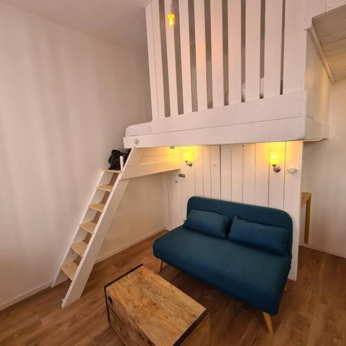 Beau Studio A 30M De La Plage / Beautiful Studio 30M From The Beach 滨海图维列 外观 照片